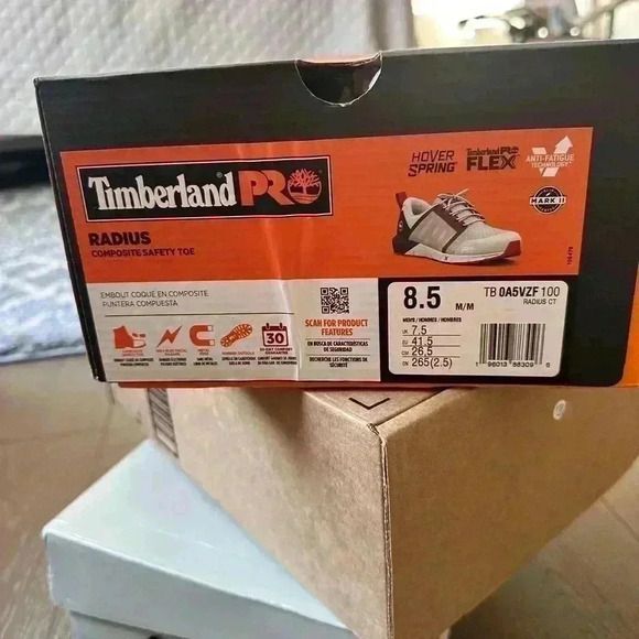 Timberland PRO® Men’s 8.5 Radius Composite Safety Toe Work Shoe Anti Fatigue - Picture 3 of 13